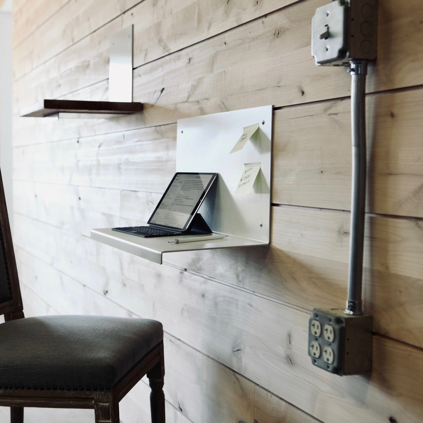 Promoter Wall Mounted Desk Rustica